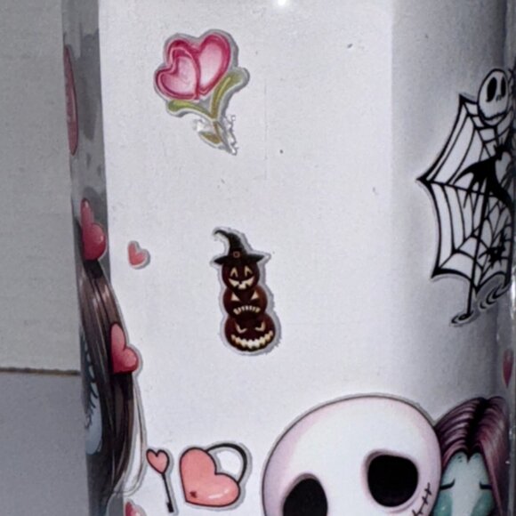 Halloween Love Dolls 16 Oz Plastic Cup, With Love hearts - Picture 5 of 11